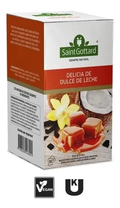 Producto - TE DULCE DE LECHE - SAINT  GOTTARD