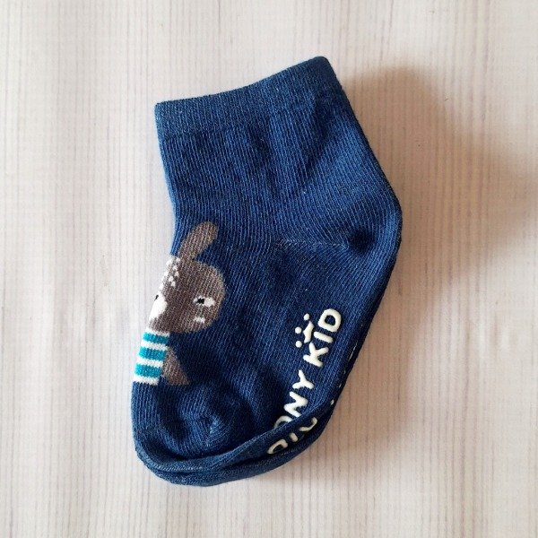 Producto - Media Antideslizante XL Azul Marino