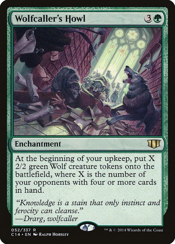 Producto - Wolfcaller's Howl  Commander 2014