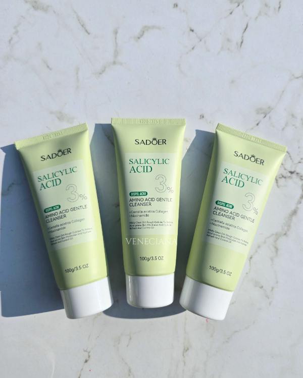 Producto - Limpiador facial con Ácido Salicílico x2u