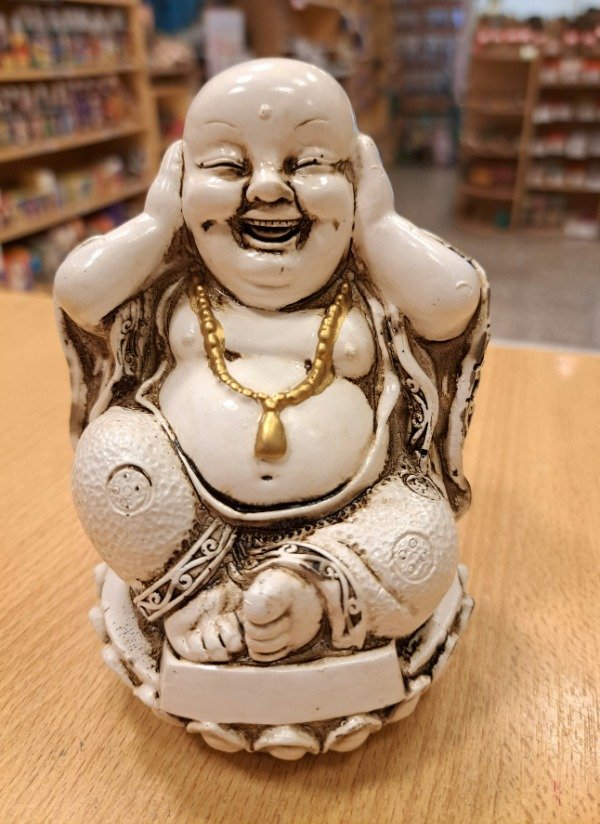 Producto - Buda Sabio sentado 13 cm no escucha