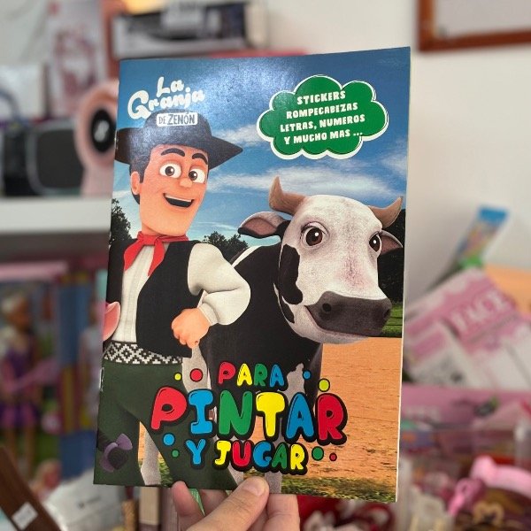 Producto - Libro de Colorear La Granja Con Stickers 6256