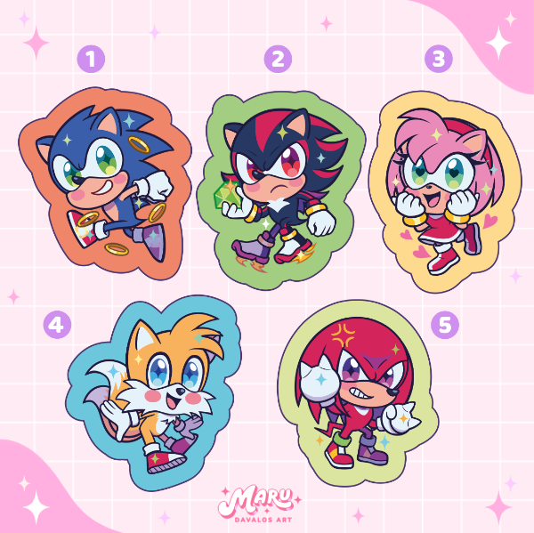 Producto - SONIC - Stickers