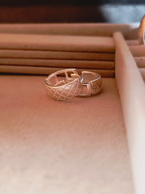 Producto - Argollas tramadas - Plata900