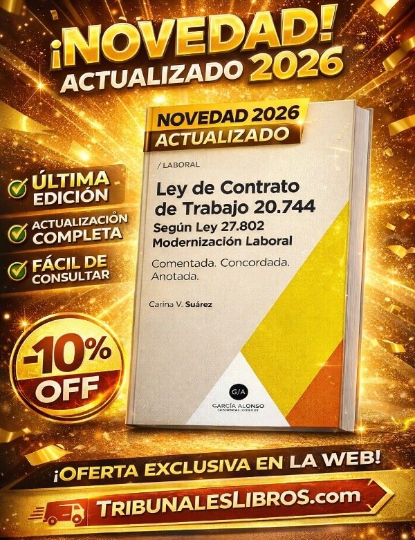 Producto - Ley de contrato de trabajo comentada 2026