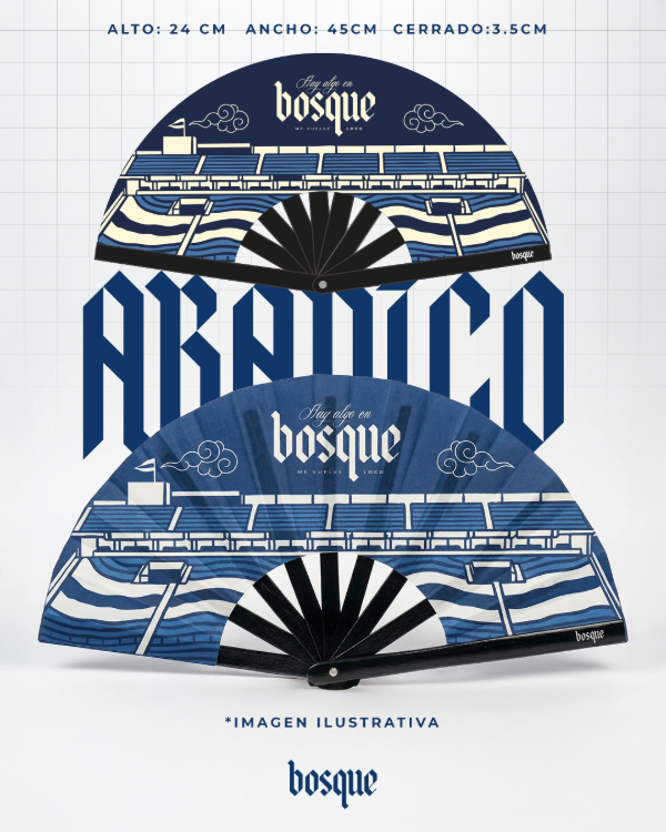 Producto - PREVENTA - ABANICO TRIBUNA