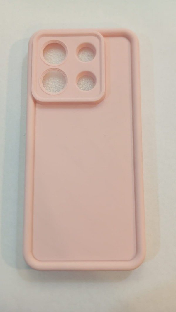 Producto - Funda Silicona Premium Rosa para Xiaomi Redmi Note 13 Pro