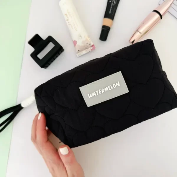 Producto - Necesser Corazón Negro