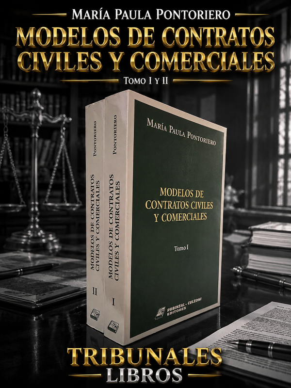 Producto - Modelos de Contratos Civiles y Comerciales .  María Paula Pontoriero (2 Tomos) - 0