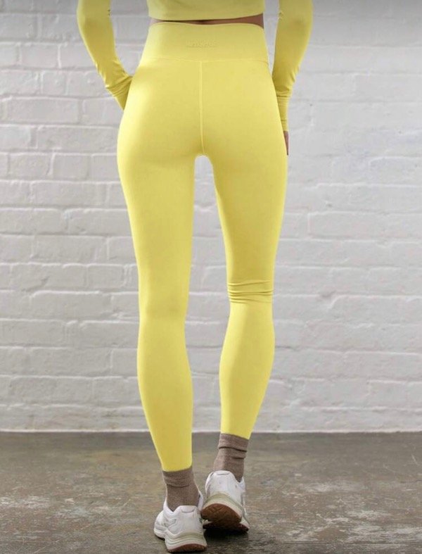Producto - Legging Sunny Sin Frunce Amarillo Pastel
