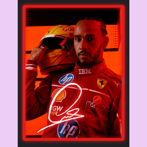 Producto - Cartas Holograficas - F1 - Lewis Hamilton - Ferrari