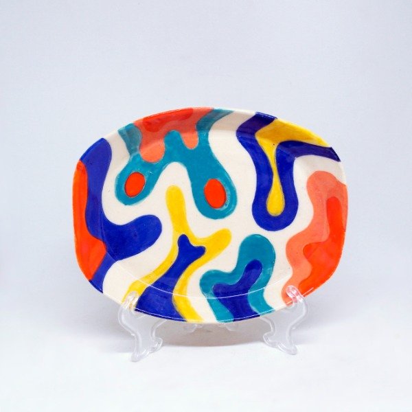 Producto - Plato/Bandeja Psicodelico #3