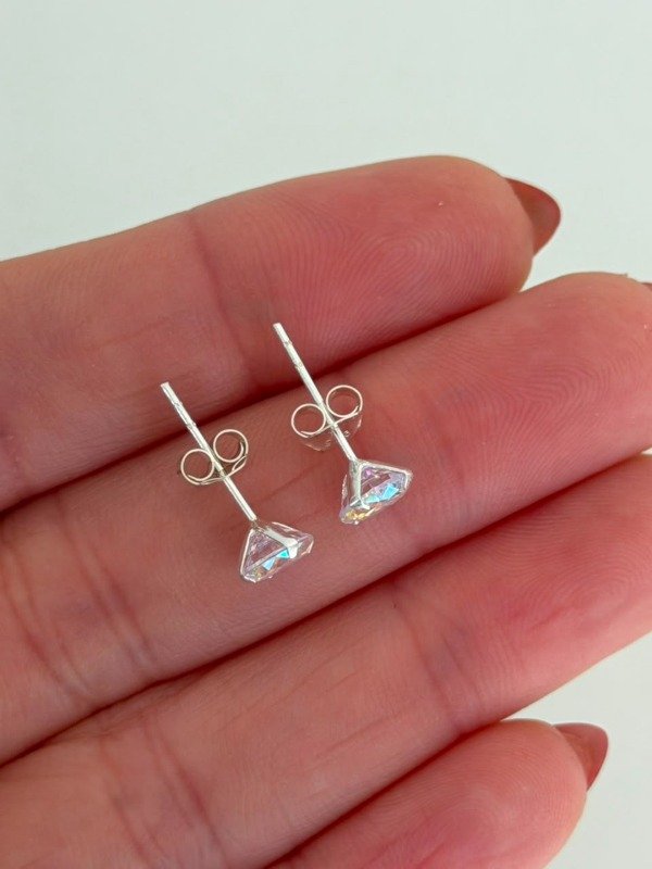 Producto - Aros cubic tornasol 6 mm - 1