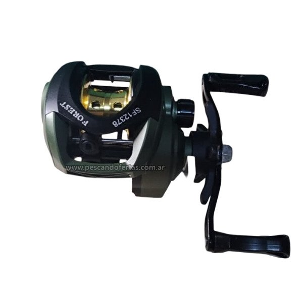 Producto - Reel de Bait Safari Forest 8 Rulemanes Carrete y Manija Metalica Izquierda