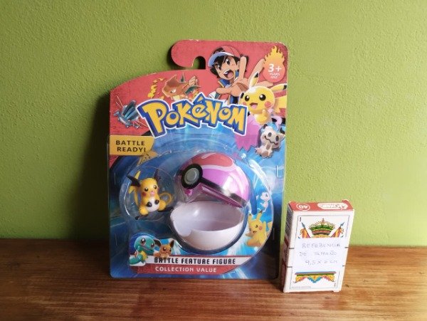 Producto - 1088 - Muñeco Pokemon + Pokebola - RAICHU
