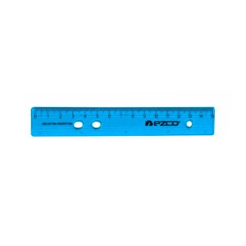 Producto - REGLA 15CM ACRILICA AZUL X UNIDAD EZCO