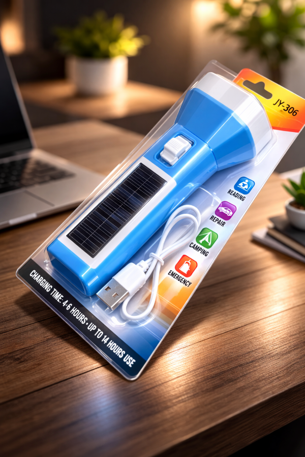 Producto - LINTERNA RECARGABLE SOLAR