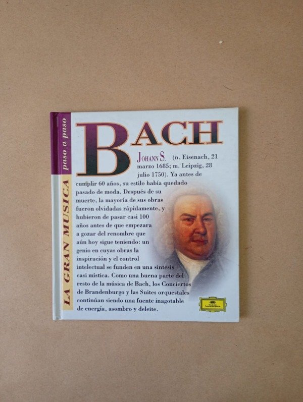 Producto - Bach La gran música paso a paso - Club Internacional del Libro 1995 - Tapa dura