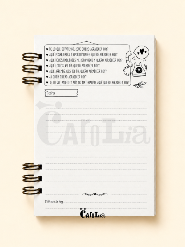 Producto - Diario de Gratitud - 4
