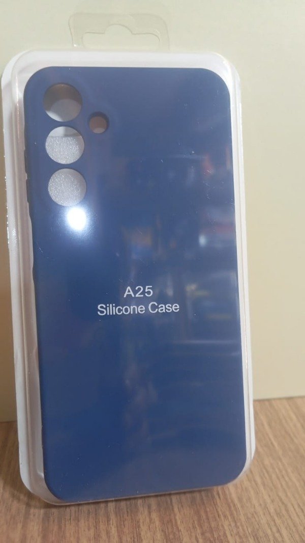 Producto - Funda Silicone Case Azul para Samsung A25