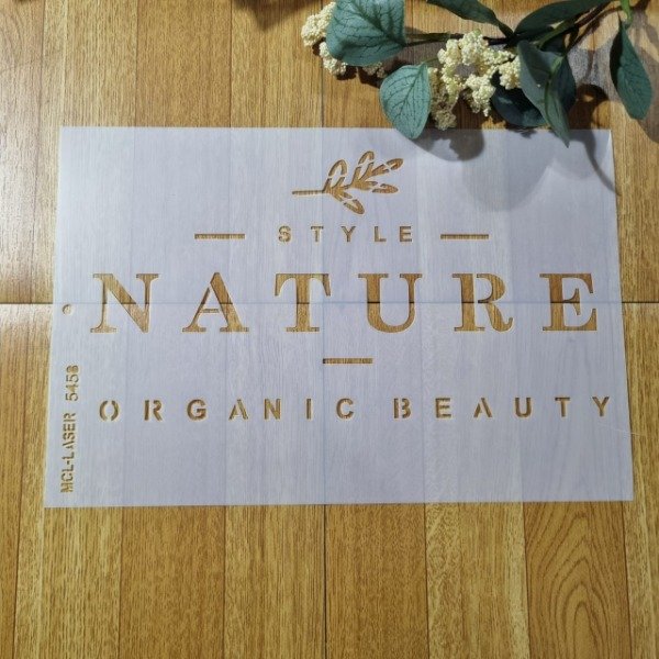 Producto - St 5458 de 20x30 cm Stencil Nature