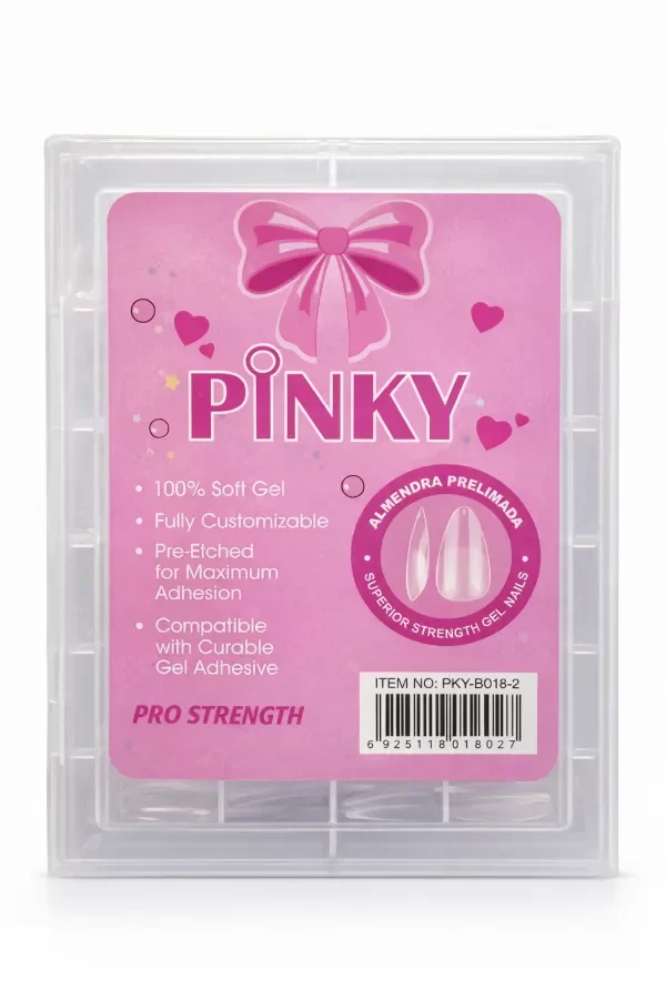 Producto - TIPS PRESS ON ALMENDRA - PINKY