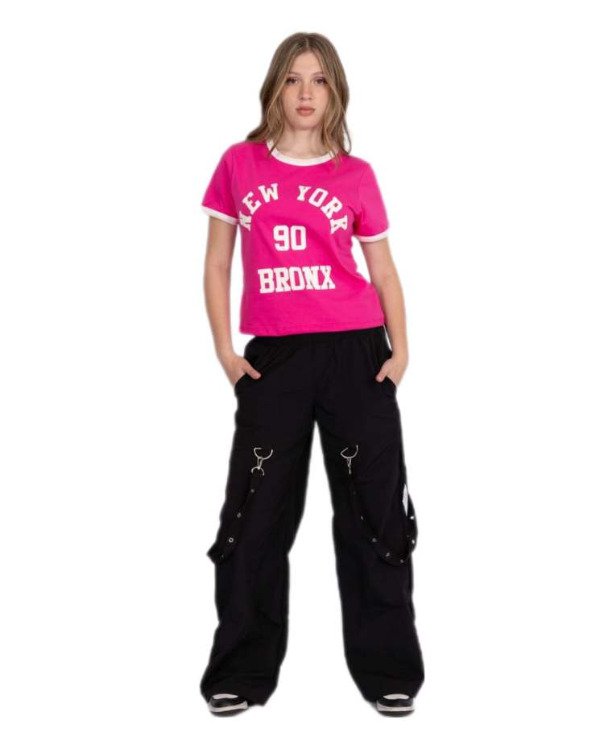 Producto - PANTALON ROCK CON TIRADORES NOT ALONE NEGRO