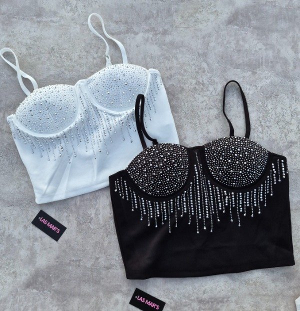 Producto - Top corset strass Importado