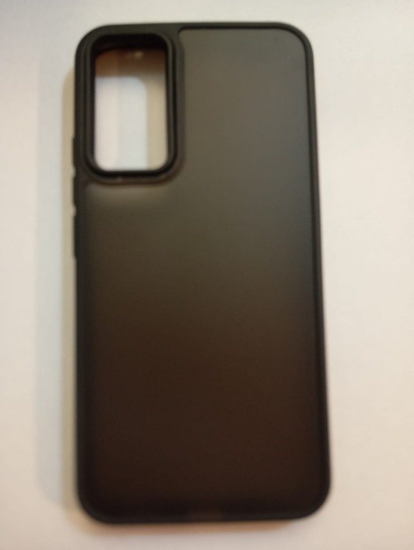 Producto - Funda Negro Translúcido XAEA Espacio para Samsung A34