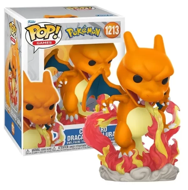 Producto - FUNKO POP POKEMON PREMIUM CHARIZARD 1213 - 0