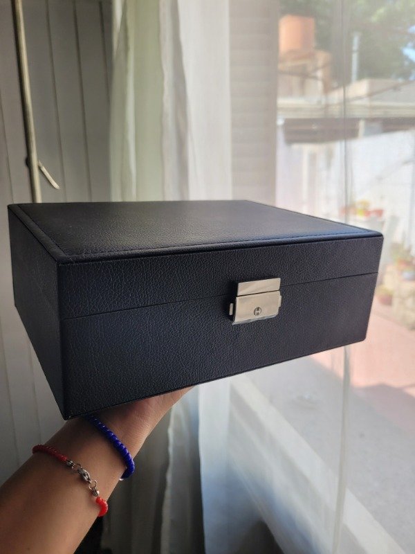 Producto - Alhajero grande rectangular negro - 3