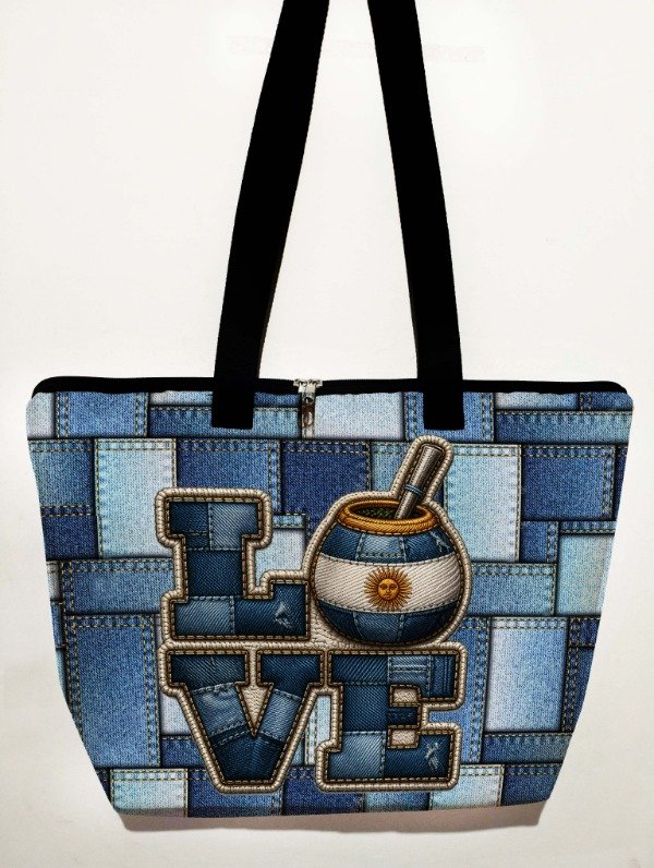 Producto - Bolsos Tote Efecto Parche - 0