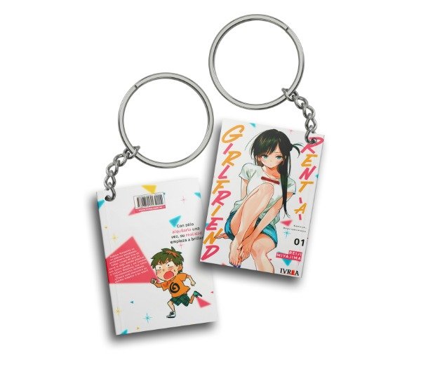 Producto - Llavero Manga Rent a Girlfriend Tomo 1 All Blue Otorii Store