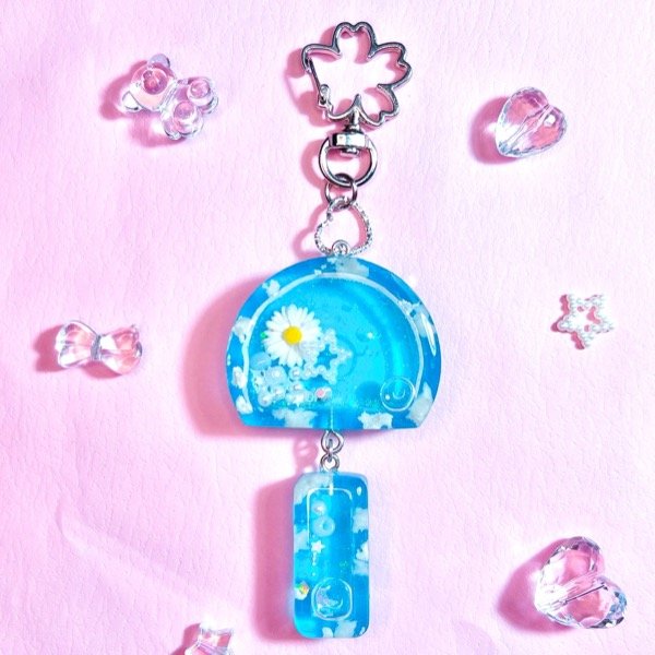 Producto - Shaker Furin Cielito (Ganchito Sakura). A PEDIDO