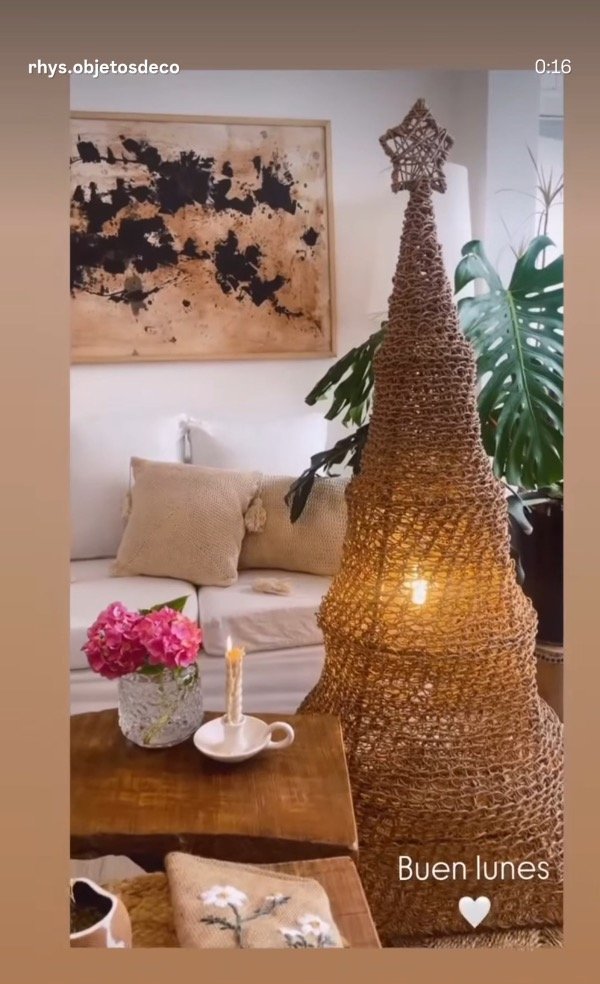 Producto - Arbol navideño tejido