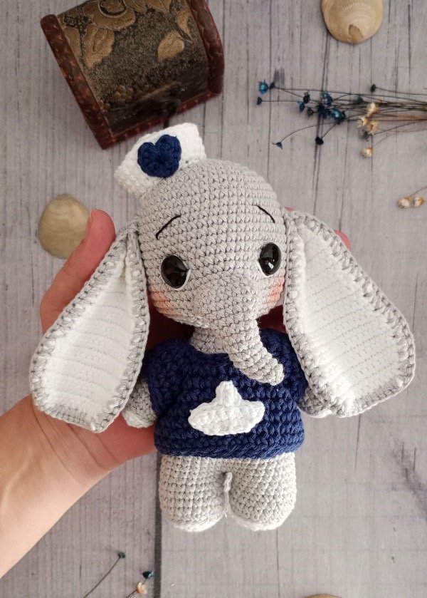 Producto - Dante el elefante - Guía de tejido - 0