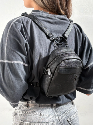 Producto - Mochila Bandolera Derby negra - 3