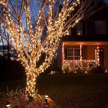 Producto - Guirnalda Led 200 Luces Calidas 20 mts de largo con enchufe apta Exterior