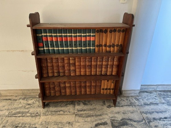 Producto - BIBLIOTECA ESTILO VASCA 110x25x111 #11693