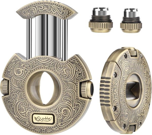 Producto - Cortador Puros 2 En 1 Guillotina Habanos Sacabocado