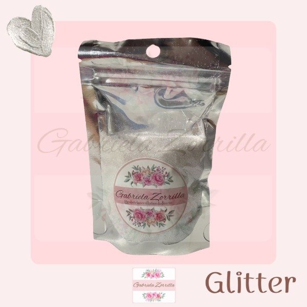 Producto - Glitter extra fino Blanco nacarado