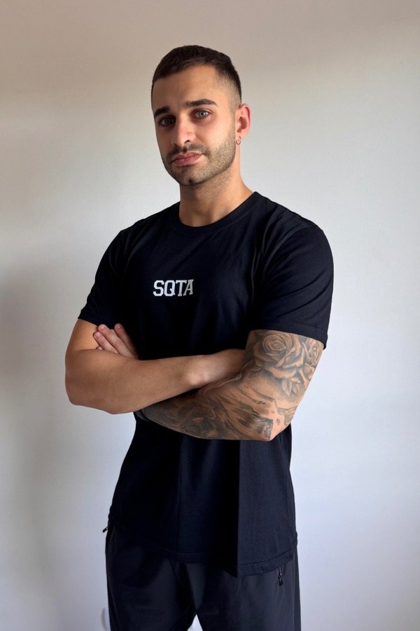 Producto - Regular tee black sqta