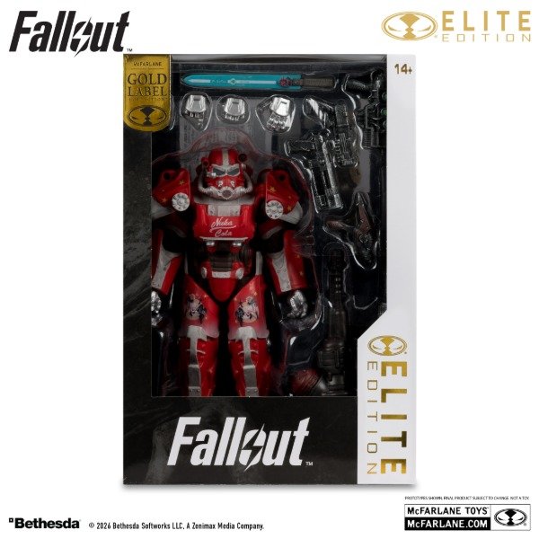 Producto - Fallout 76 Nuka Cola T-60 Elite Edition #8 Gold Label McFarlane Toys - 4