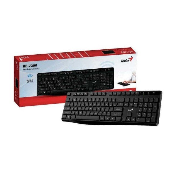 Producto - TECLADO INALABRICO GENIUS KB-7200