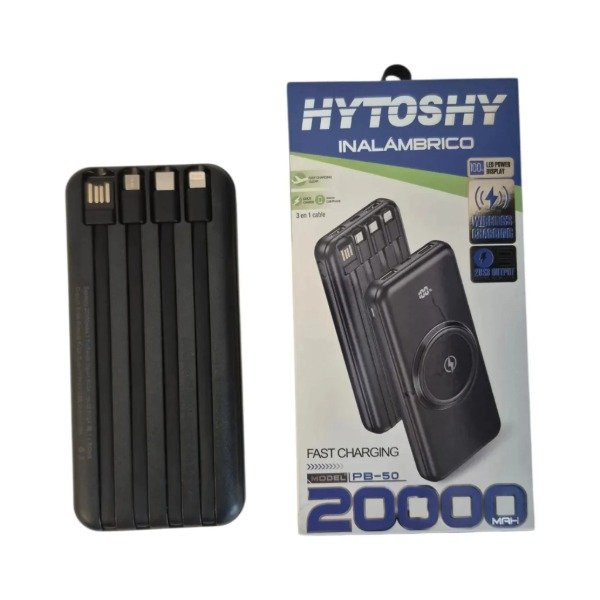 Producto - POWER BANK 20000ma - CARGADOR DE BATERÍA CELULAR/OTROS INALÁMBRICO