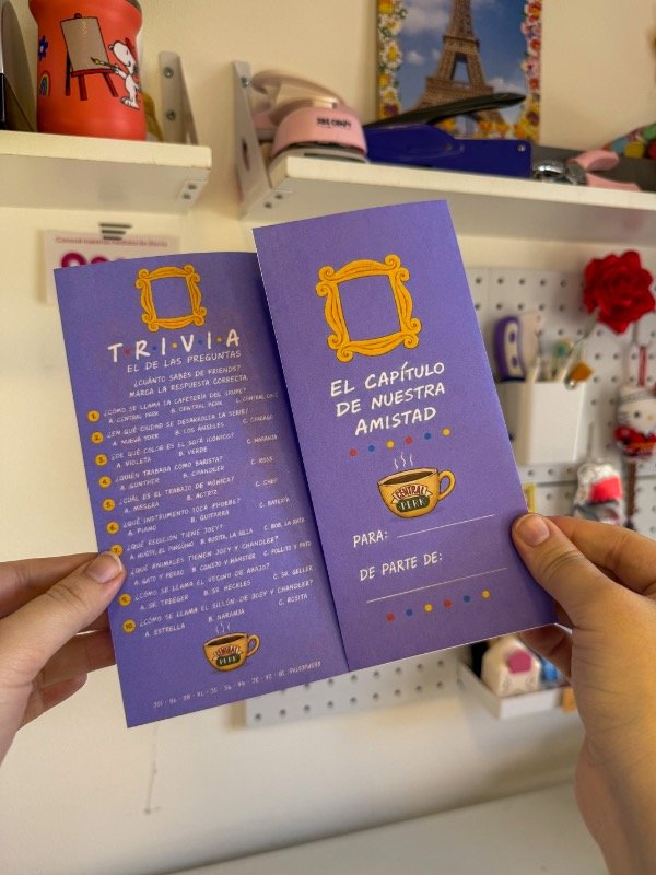 Producto - Tríptico Friends IMPRESO - 1