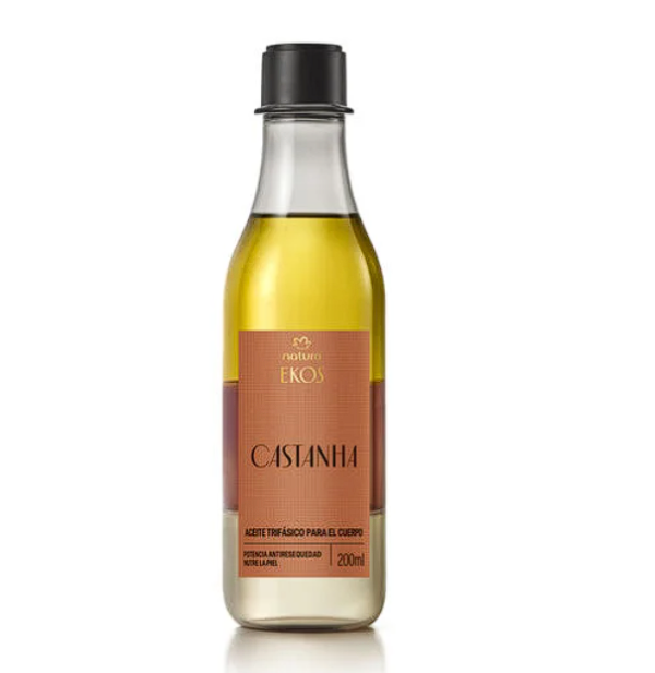 Producto - Oleo Trifásico Corporal Ekos Castaña 200 ml