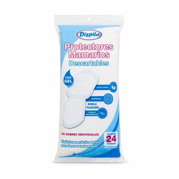 Producto - Protectores mamarios descartables x24 unidades
