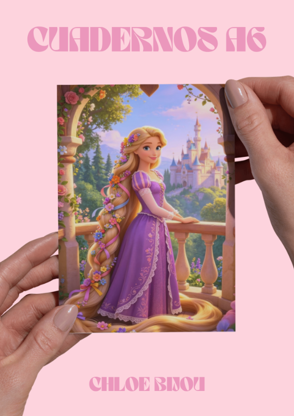 Producto - Cuadernos a6 rapunzel x2 und - 1