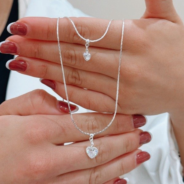 Producto - Conjunto Choker Maribel Laminado Plata 925 - 0